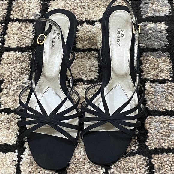 Ros Hommerson Shoes - Ros Hommerson Strapy Heels Black